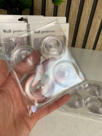 8 Pcs Protections de poignées de porte en silicone transparent – واقيات مقابض الأبواب من السيليكون الشفاف