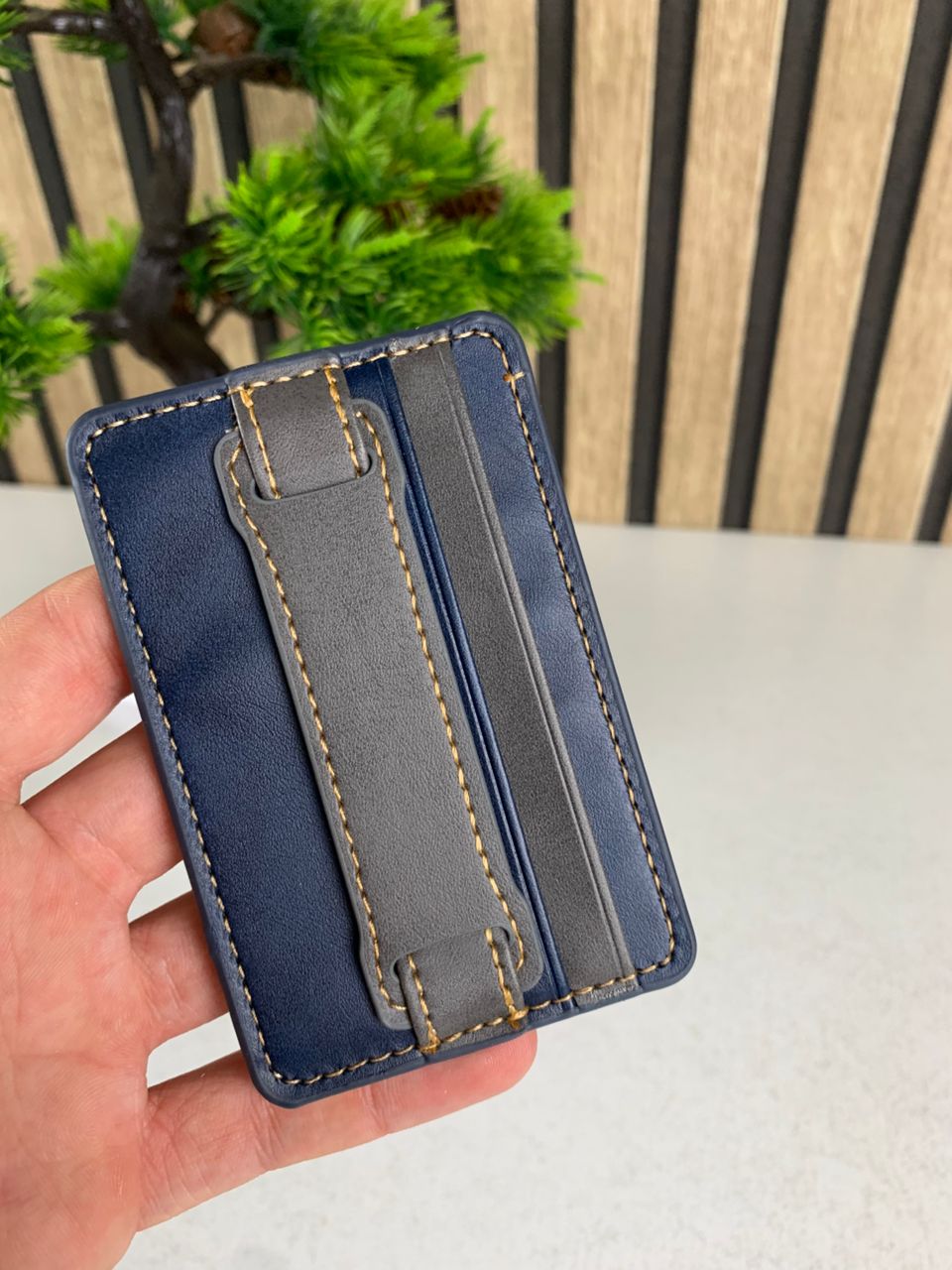 Étui porte-cartes pour téléphone portable auto-adhésif – حاملة بطاقات خلف الهاتف