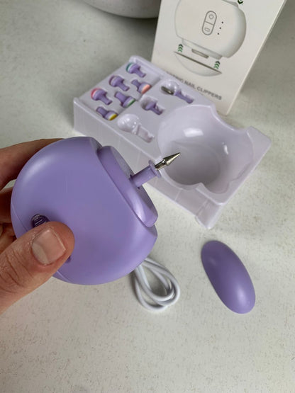 Coupe-ongles et lime à ongles électriques avec 9 têtes – جهاز قص الأظافر