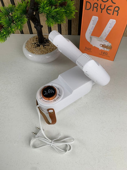 Sèche-chaussures électrique avec minuterie et grille de séchage réglable V2 – مجفف أحذية محمول