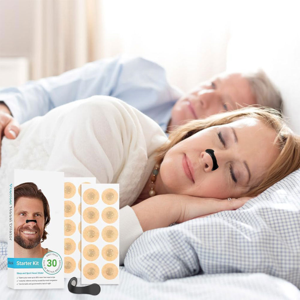 Bandelettes nasales magnétiques anti-ronflement pour un meilleur sommeil – شرائط أنفية مغناطيسية للرياضة والنوم مضادة للشخير