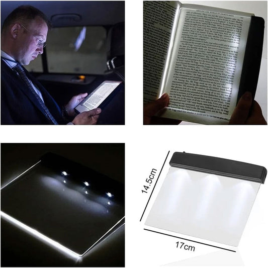 Lampe de Lecture à Panneau Transparent - مصباح القراءة اللوحي الشفاف