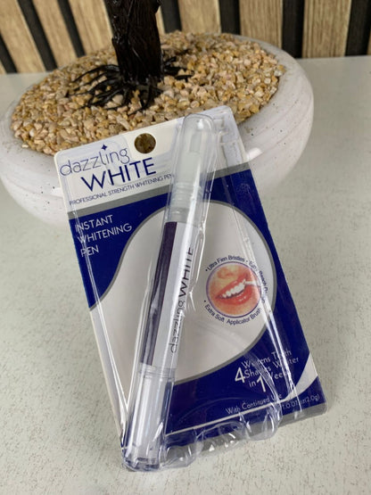 Stylo blanchissant pour les dents en 2 parties avec applicateur doux