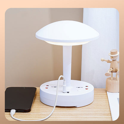 Multiprise et lampe de bureau 2500W avec USB Ports à intensité variable 3 couleurs