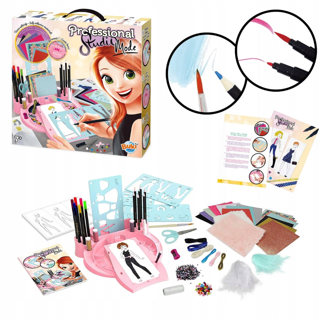Kit Création Mode Buki Professional Studio Mode pour filles