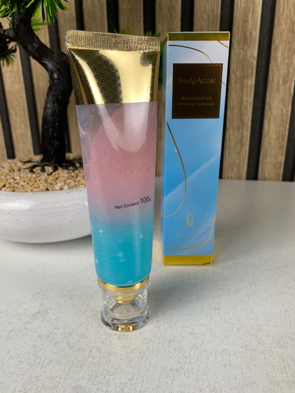 Dentifrice blanchissant à la niacinamide BodyAccel – معجون تبييض الأسنان