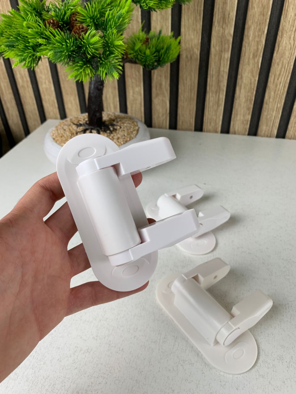Serrure Anti-Overture Bloque-portes et Fenêtres pour Enfants 3Pcs