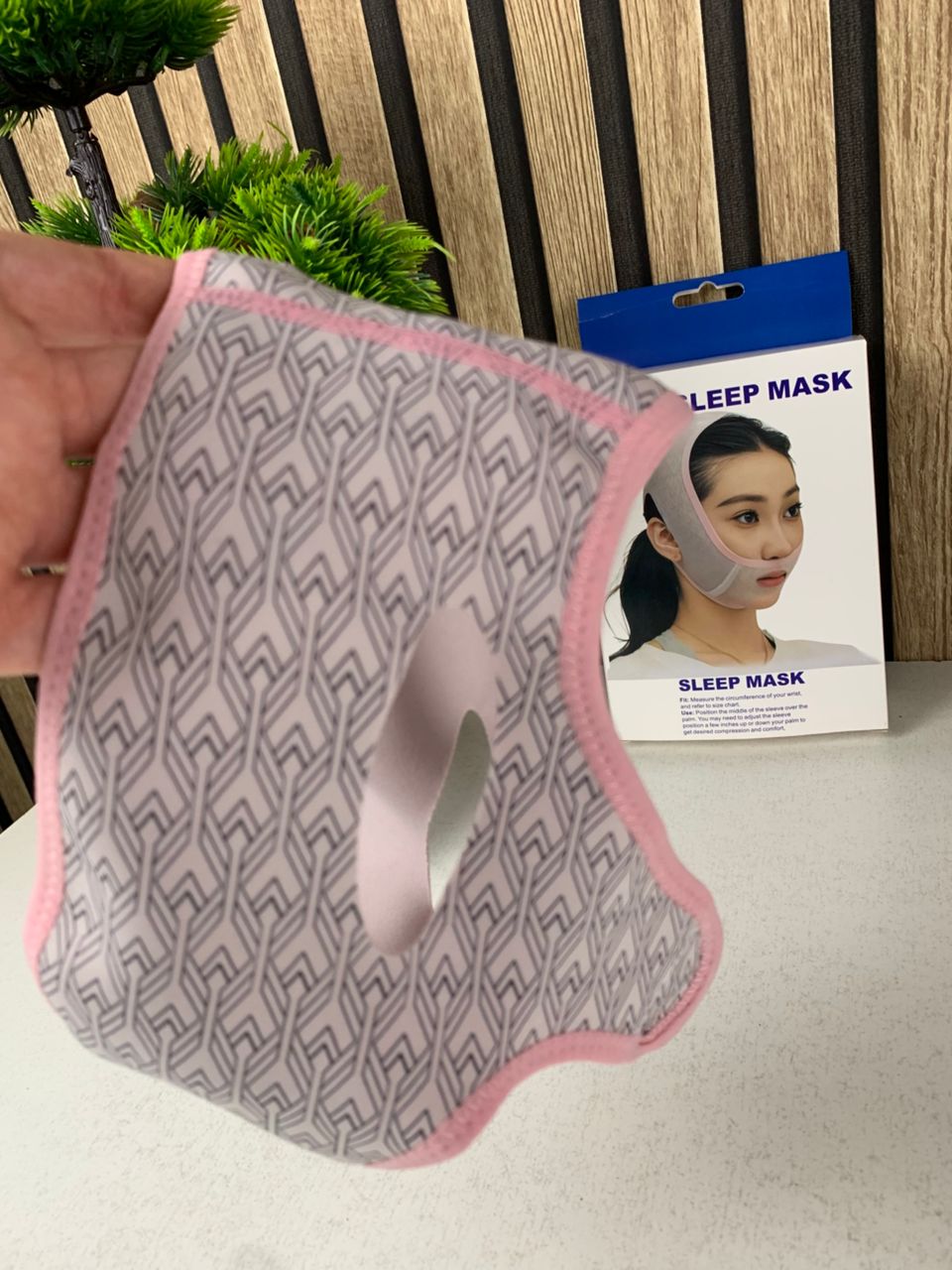 Masque pour visage V Face avec ceinture liftante A929 – قناع شد الوجه للنساء