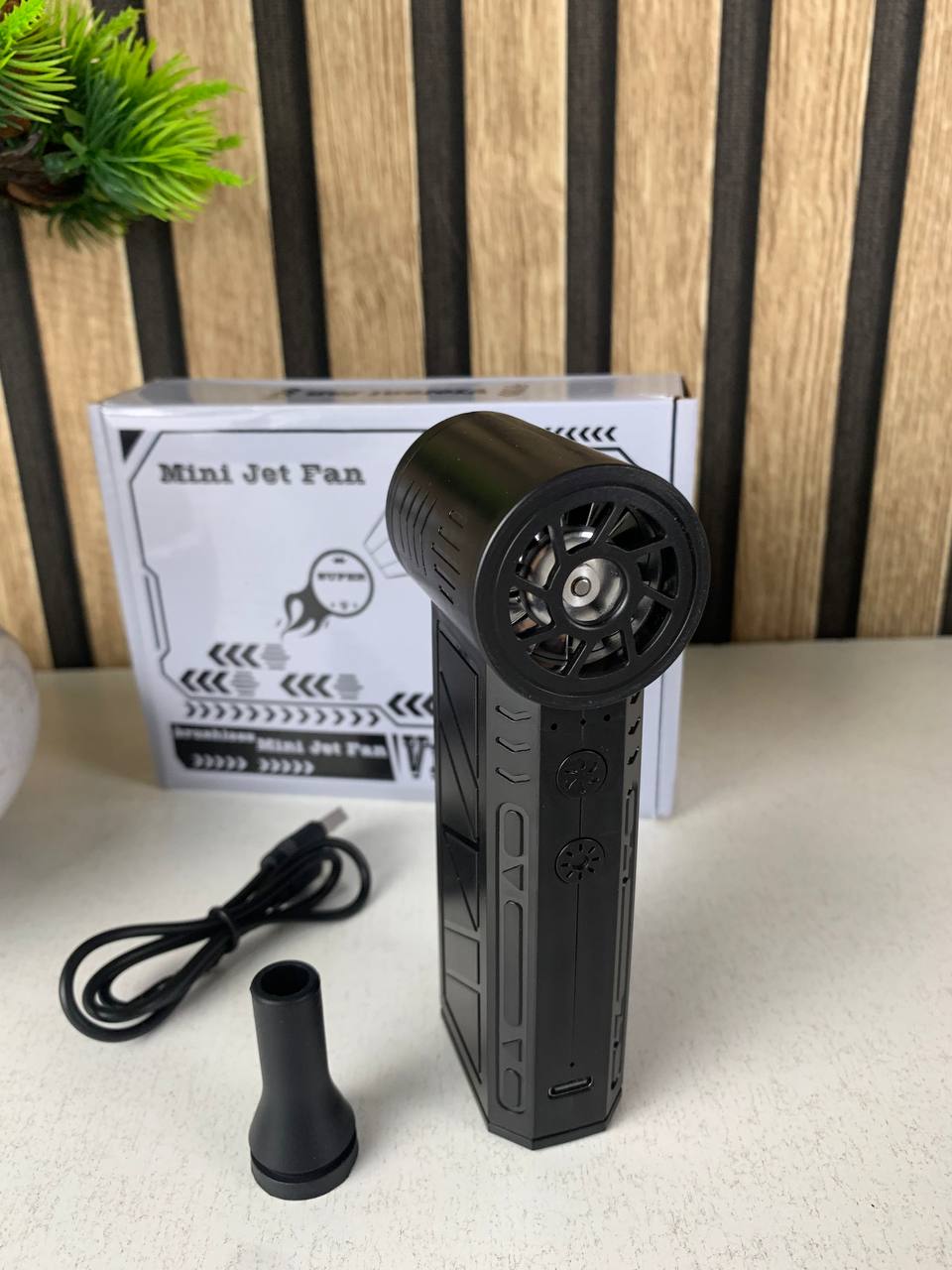 Souffleur avec Ventilateur Turbo à Jet 4 Vitesses V2 – جهاز نسف الهواء محمول