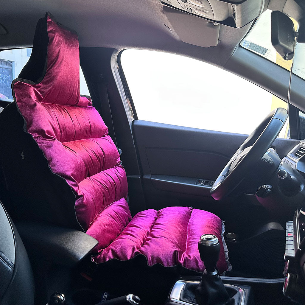 Housse de Protection Siège Auto en Velours Rembourrée Confortable et Moelleux – فرشة مقعد السيارة جد مريحة