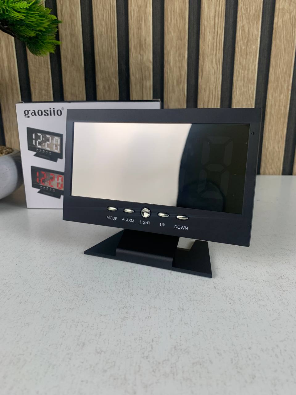 Réveil Numérique Miroir LED Moderne DS-8082L – ساعة منبه رقمي