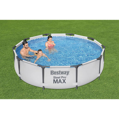 Steel Pro Max™ Piscine Ronde Avec Filtre et Pompe 305x76cm Bestway