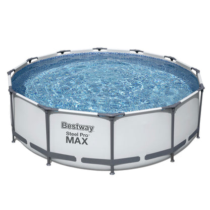 Steel Pro Max™ Piscine Ronde Avec Pompe Filtrante et Echelle 366x10cm Bestway
