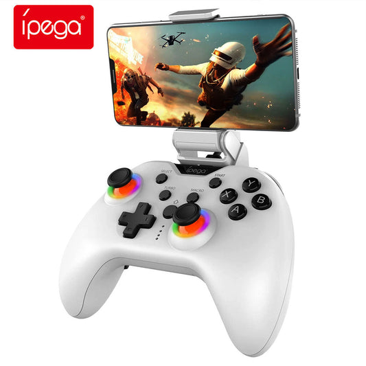 Manette de jeu sans fil IPEGA PG-9111 avec boutons silencieux double moteur de vibration - يد تحكم لاسلكية