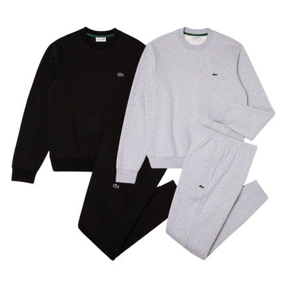 ensemble LACOST high quality P15D9 noir/ gris