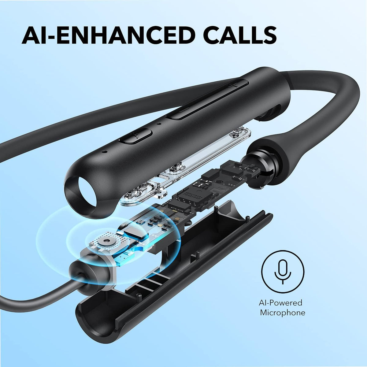Écouteurs tour de cou Bluetooth Anker Soundcore Life U2 24 h d’autonomie - سماعات رياضية أصلية