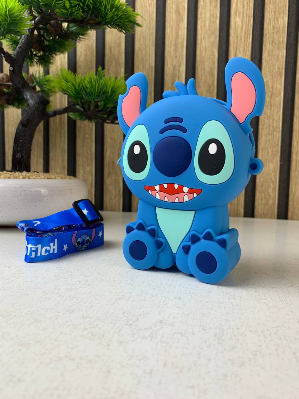 Porte-monnaie mignon à motif dessin animé Stitch pour enfants- محفظة نقود للأطفال