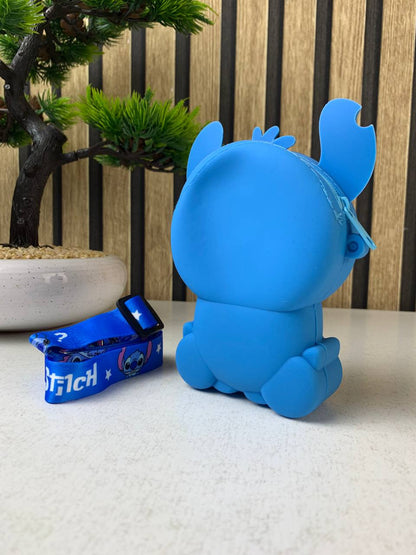 Porte-monnaie mignon à motif dessin animé Stitch pour enfants- محفظة نقود للأطفال