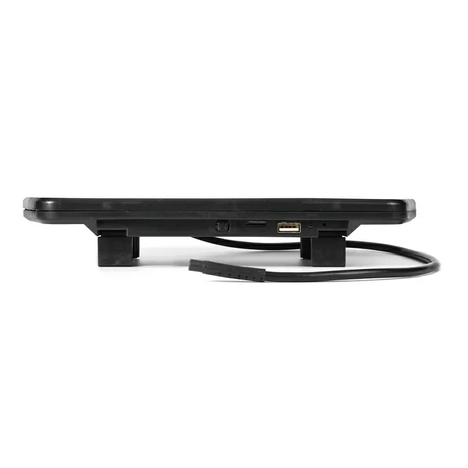 Rétroviseur de voiture écran LCD 7 pouces bluetooth, température
