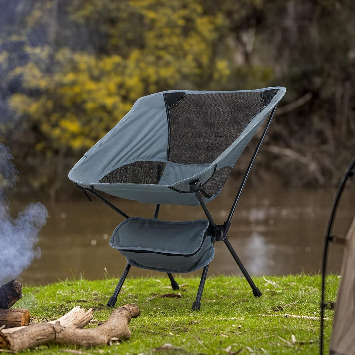 Chaise de Camping Pliante Ultra-Légère avec Pochette - كرسي التخييم المحمول فائق الخفة
