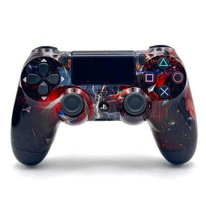 SONY DualShock Manette PS4 Sans Fil, Batterie Rechargeable (High Copy) – Edition Captain America