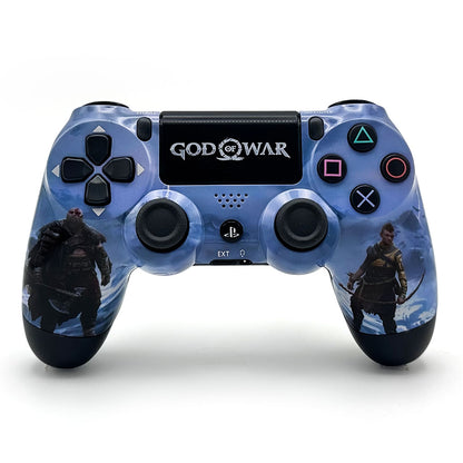 SONY DualShock Manette PS4 Sans Fil, Batterie Rechargeable (High Copy) – Edition Ragnarok