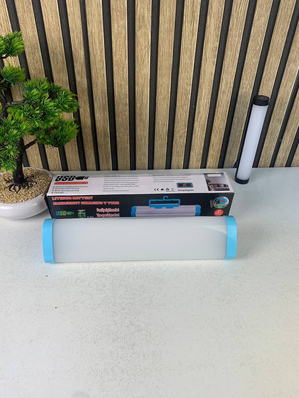 Lanterne de Camping 5-en-1 avec Power Bank MM 4000mAh - مصباح التخييم المغناطيسي متعدد المهام