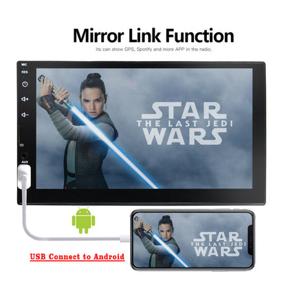 Autoradio MP5 G-555 avec CarPlay et Android Auto - مشغل راديو وسائط السيارة