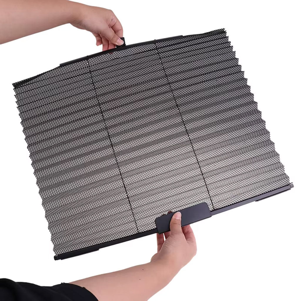 Rideau pare-soleil rétractable pour vitres de voiture 4Pcs – واقي الشمس في السيارة