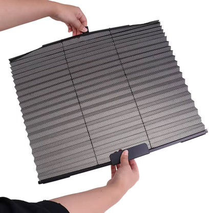 Rideau pare-soleil rétractable pour vitres de voiture 4Pcs – واقي الشمس في السيارة