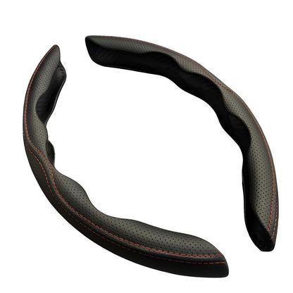 Protections de Volant Sportives en Simili Cuir 2Pcs - أغطية مقود السيارة الرياضية من الجلد