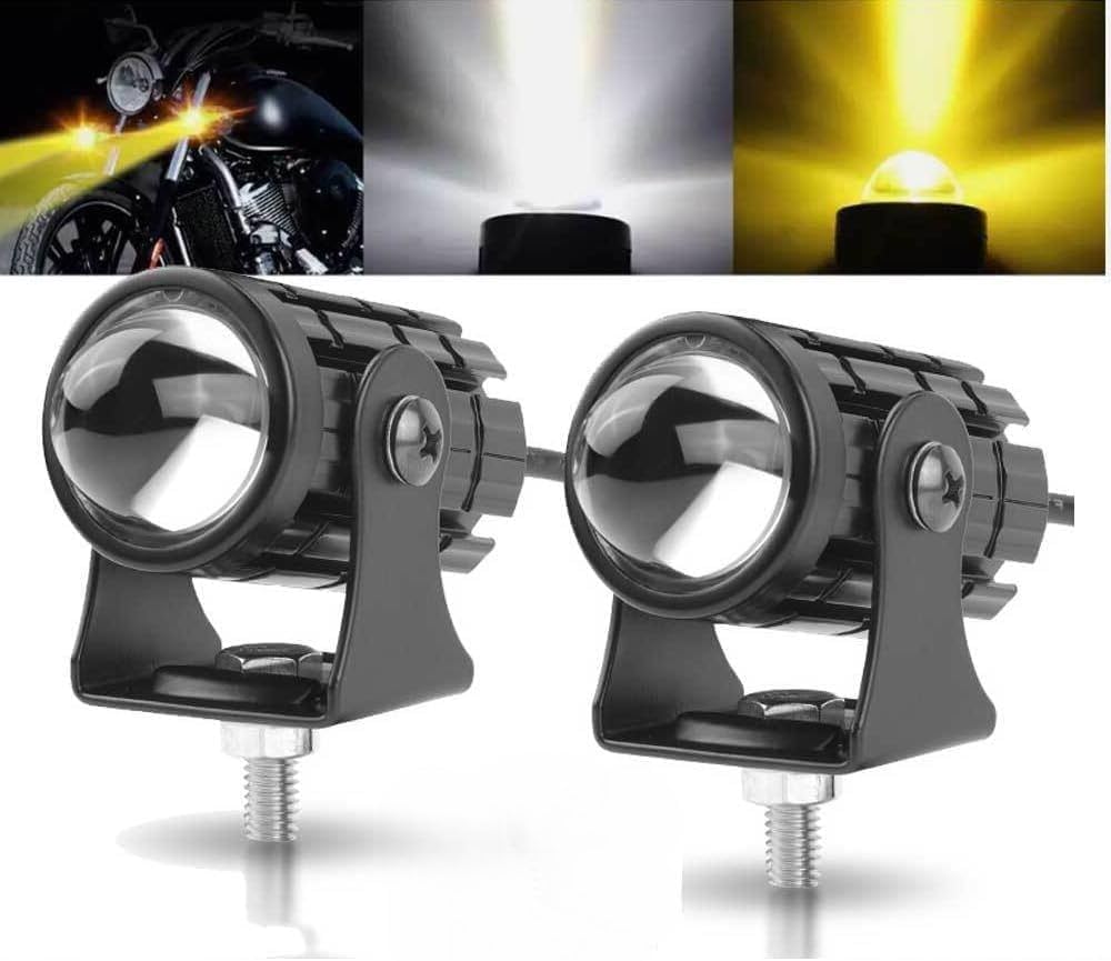 Projecteur LED Ultra Puissant Pour Moto et Véhicule Étanche IP67 DC 12V-80V, 3 Modes d'Éclairage - كشاف إضاءة ليد عالي القوة للمركبات والدراجات