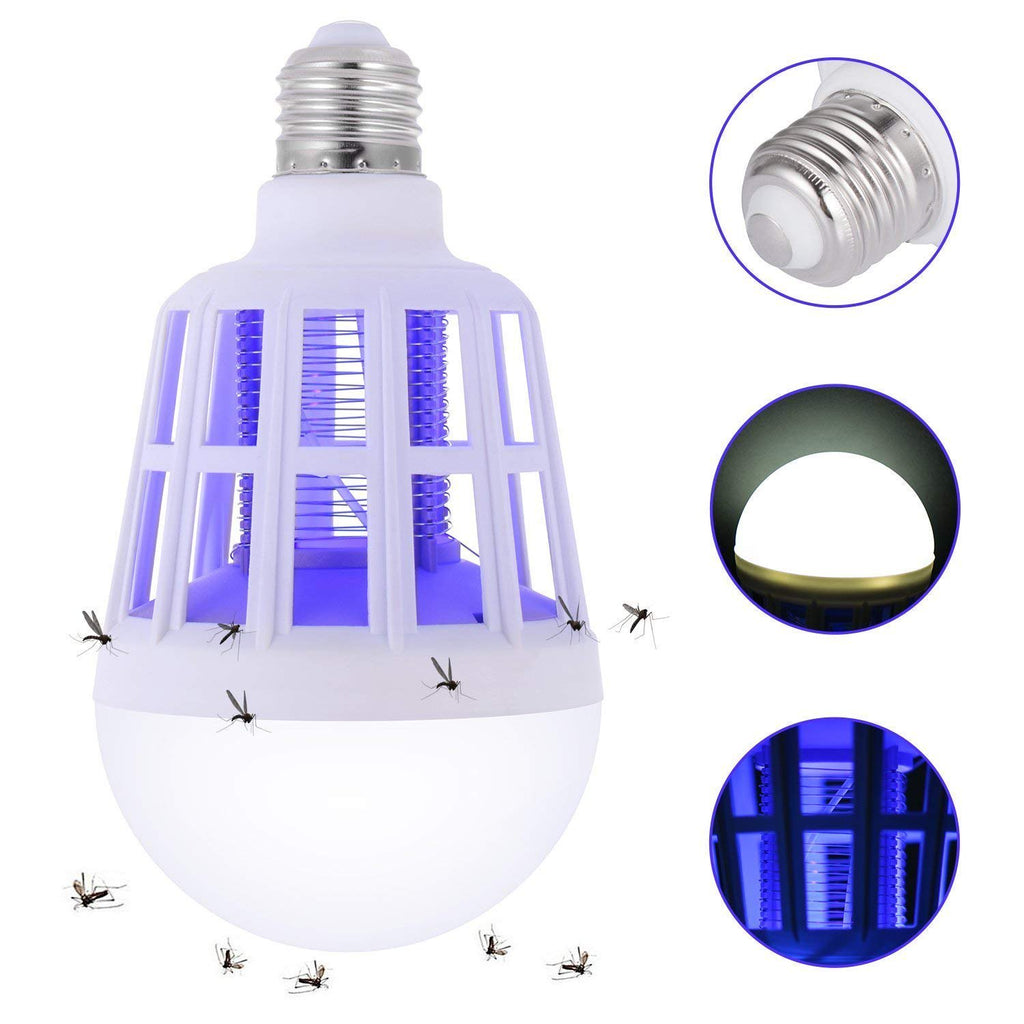 Ampoule LED Écomnomique anti-moustiques 3 en 1 E27 AC220V