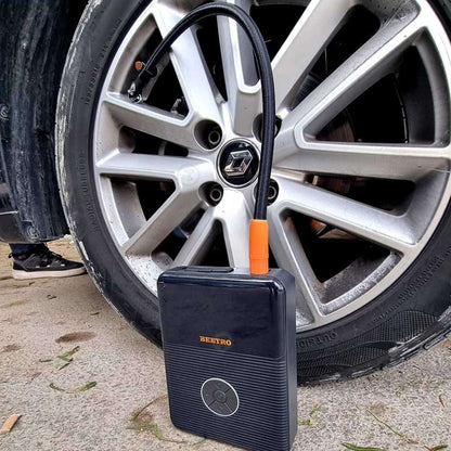 Booster de Batterie 2000A avec Power Bank 21800 mAh et Compresseur 10 Bar – جهاز تعزيز البطارية بقوة 2000 أمبير مع بنك طاقة بسعة 21800 مللي أمبير وضاغط هواء