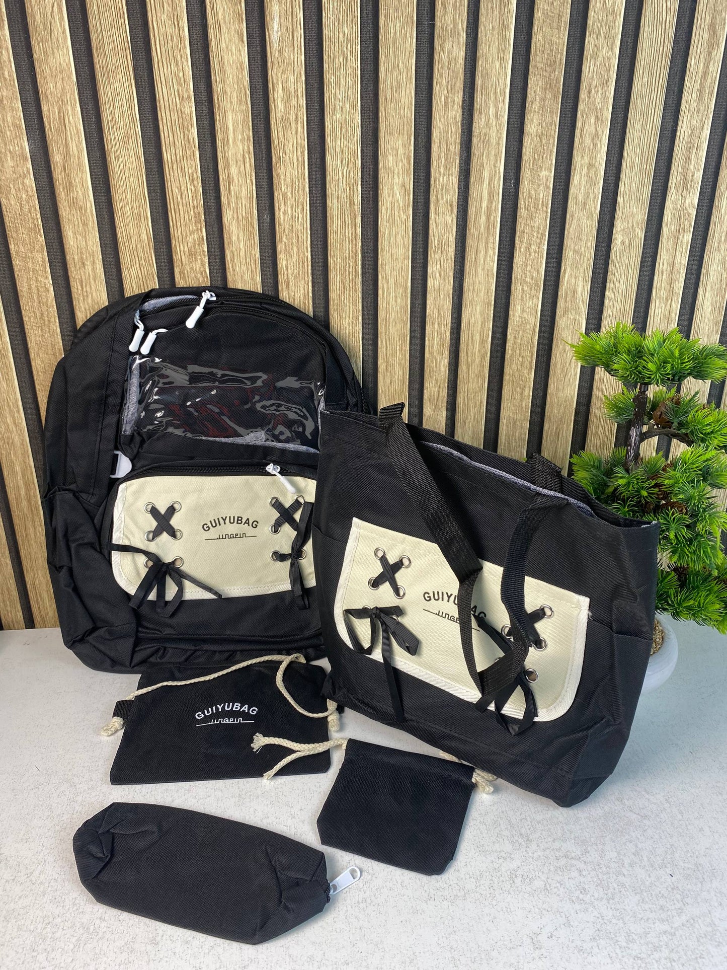 Sac-Dos-Multifonctionnel-Kawaii-Grand-Volume-Imperm-able-et-R-sistant-5Pcs-Noir-SACKDS11N-حقيبة-ظهر-بعدة-قطع-بتصميم-كاوايي.png
