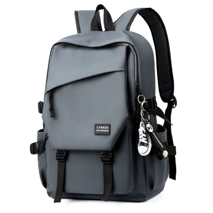 Sac à dos Tendance Pour Hommes en tissu Imperméable léger et respirant grande capacité SACHM08GR - حقيبة ظهر لحفظ الكمبيوتر المحمول والأعمال بتصميم