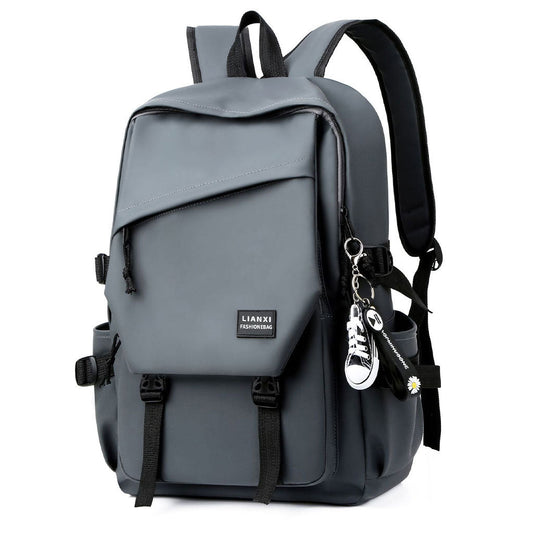 Sac à dos Tendance Pour Hommes en tissu Imperméable léger et respirant grande capacité SACHM08GR - حقيبة ظهر لحفظ الكمبيوتر المحمول والأعمال بتصميم
