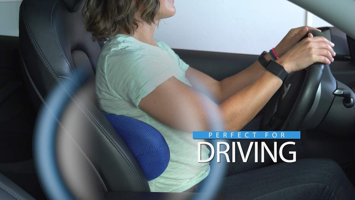 Comfy Curve Coussin de Soutien Lombaire Conception Ergonomique – وسادة أسفل الظهر جد مريحة