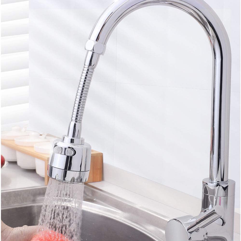 Tuyau d'extension de robinet de cuisine en acier inoxydable