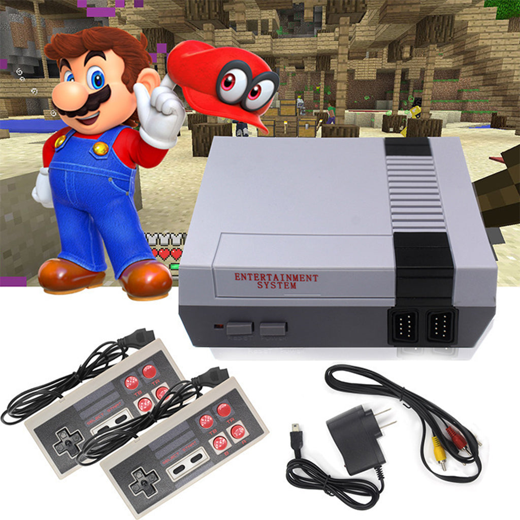 Mini console de jeu rétro classique 620 Games avec 2 Manettes