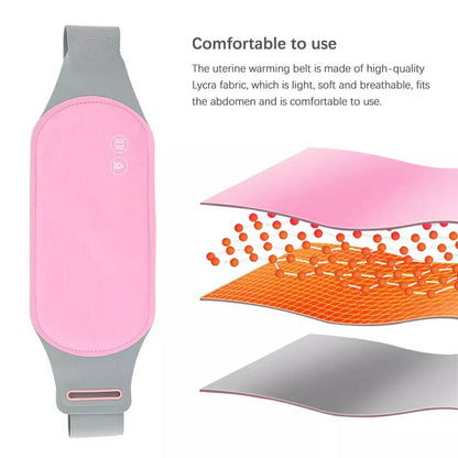 Ceinture Vibromasseur chauffant pour les douleurs menstruelles حزام هزاز ساخن لتسكين آلام الدورة الشهرية