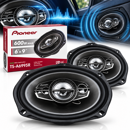 Haut-parleurs de voiture Pioneer TS-A6995R 6x9 pouces 600 W