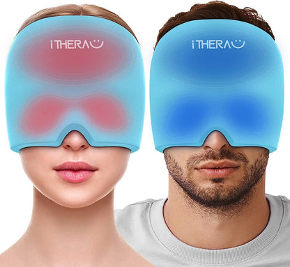 Chapeau de soulagement des maux de tête en Gel extensible