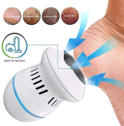 Râpe à Pied et Mains anti-Callosités avec Aspirateur Intégré