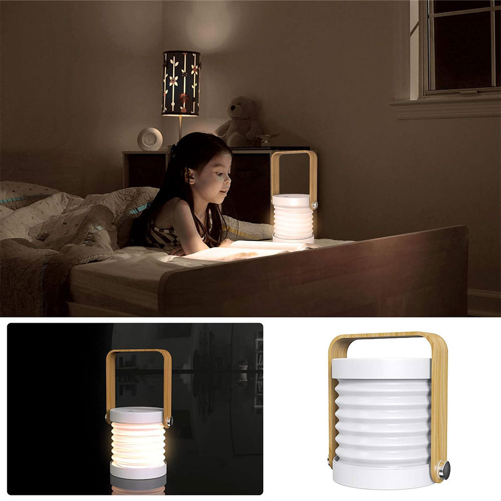 Lampe de Table Télescopique et Pliable 4 en 1 à intensité variable 3 niveaux
