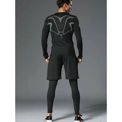 Ensemble de Sport Homme 5 Pièces Un Seul Ensemble Pour Les 4 Saison -بدلة رياضية رجالية متكاملة 5 قطع