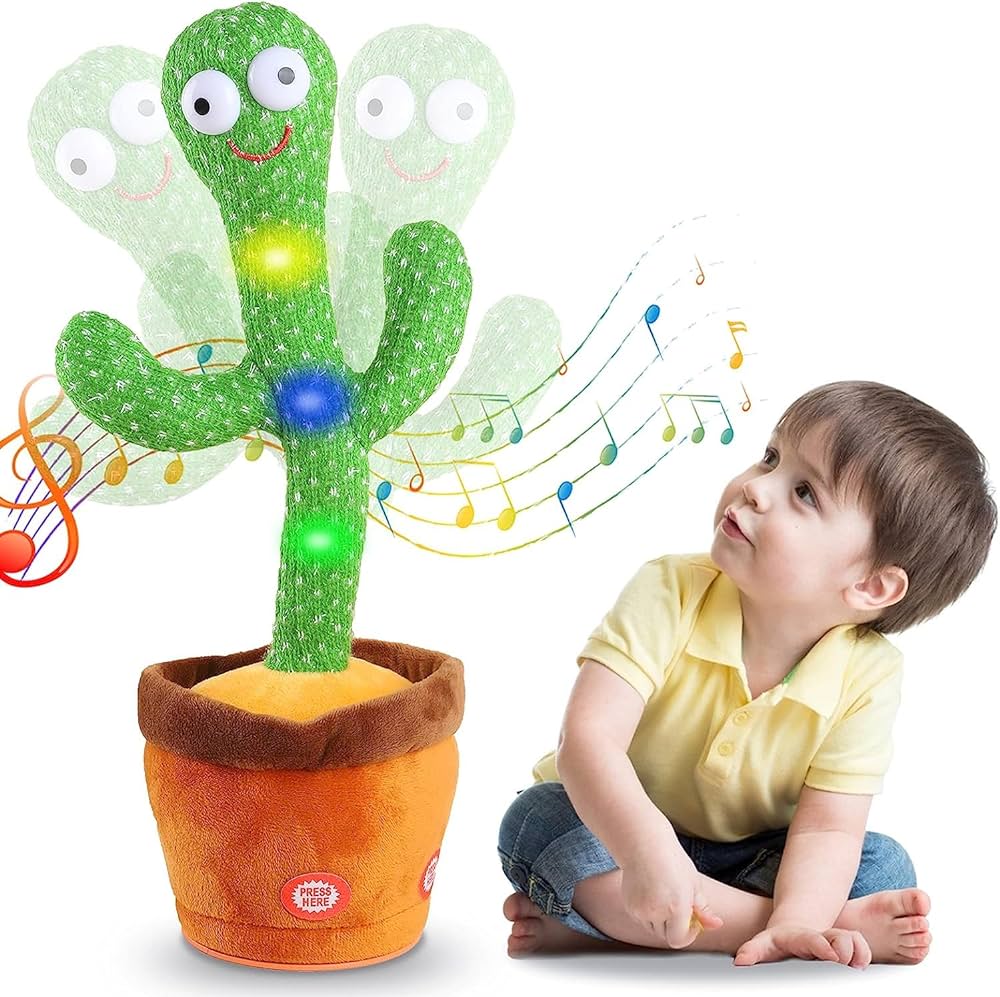 Cactus danseuse Rechargeable | لعبة الصبارة الراقصة للاطفال