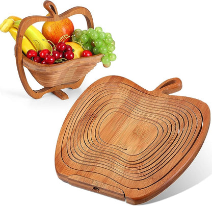Panie Fruits magique pliable en bambou