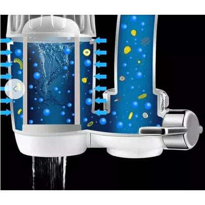 Robinet Filtre à eau cuisine, pour l'élimination de la rouille et des bactéries Le Chlore Et Les Matières Organiques