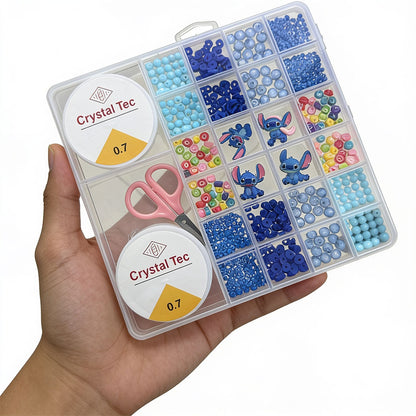 Ensemble de Pendentifs Assorties pour Création de Bijoux DIY - علبة الخرز المتنوعة والشاملة لصناعة الإكسسوارات والأساور يدويًا